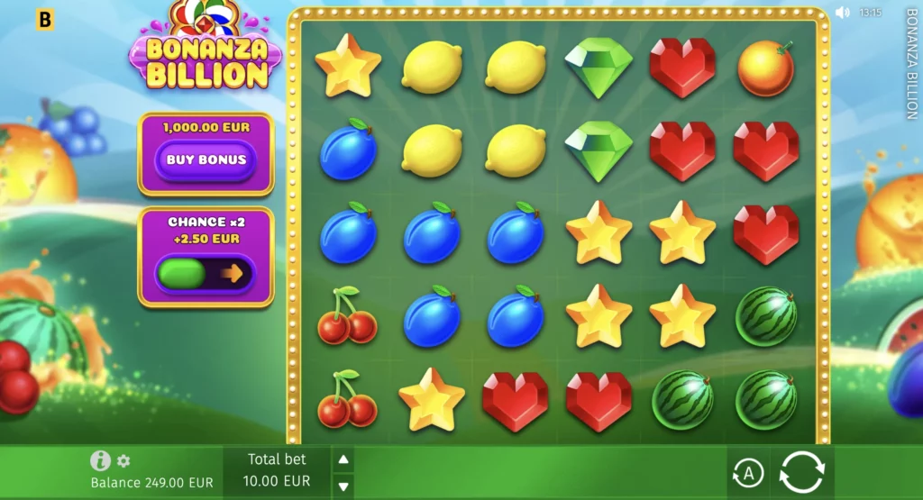 Bonanza Billion Spielverlauf in Loki Casino